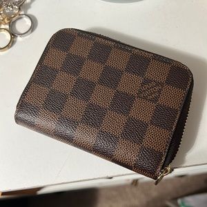 Upcycled LV Zippy Coin Purse/Wallet